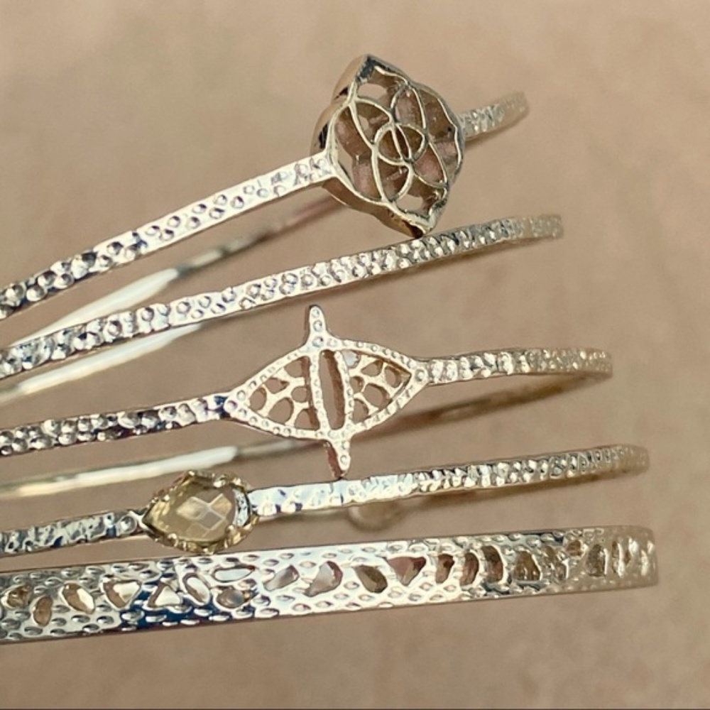 Kendra Scott Gold Jordana Bracelet Set